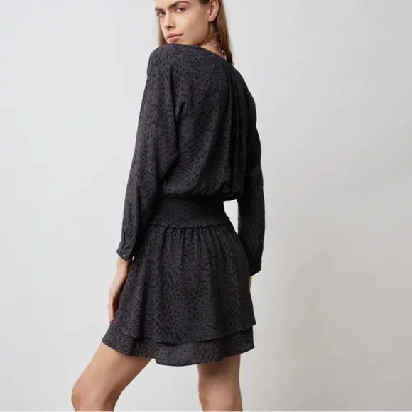 Rails spotted slate jasmine Leopard Print Dress - Picture 3 of 6